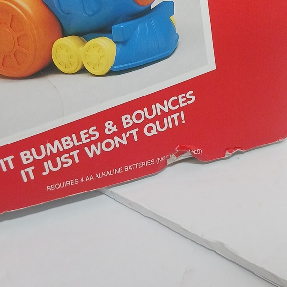 1995 ERTL Motorized Bumble Ball Train Toy - Picture 4 of 8